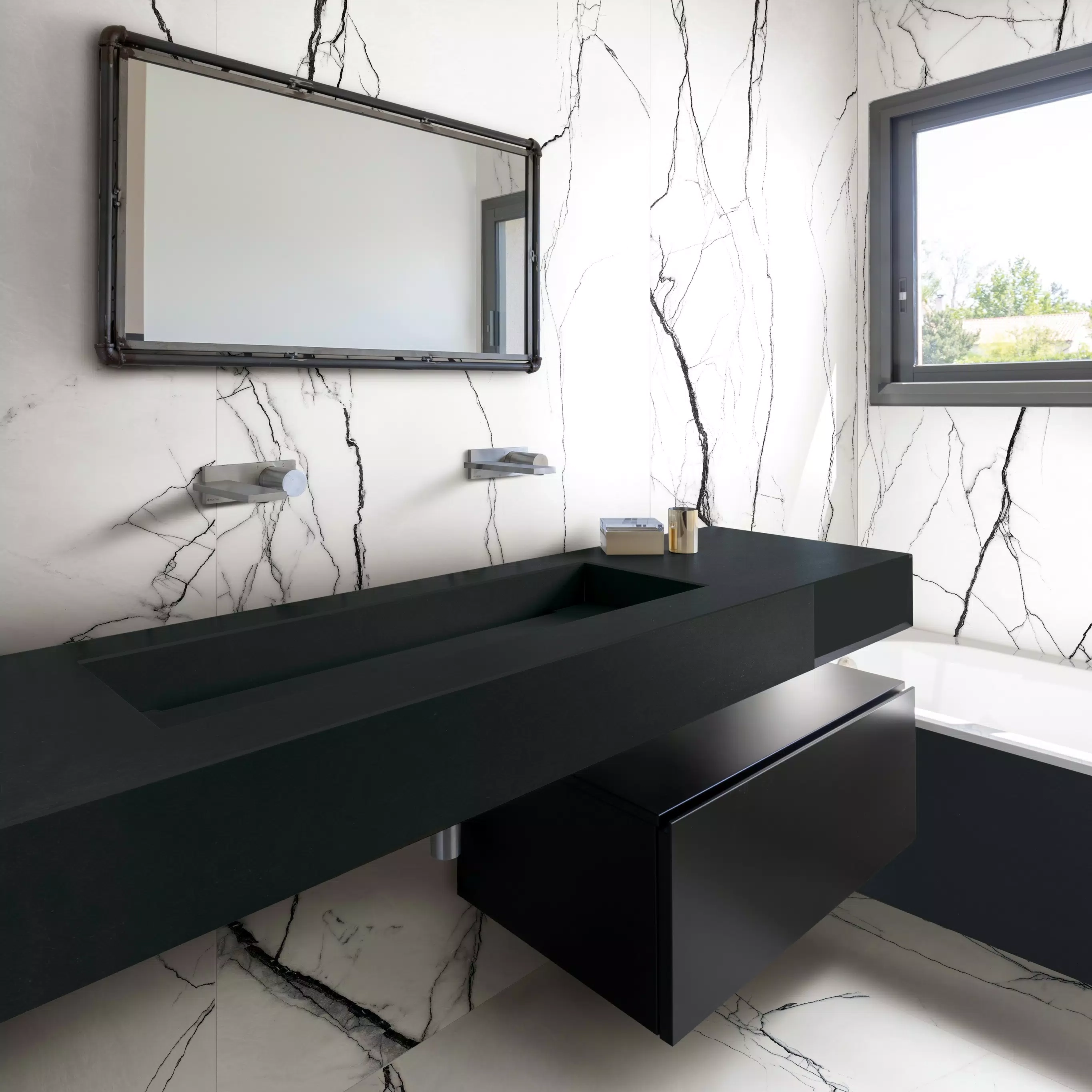 B&W_Marble - Florim